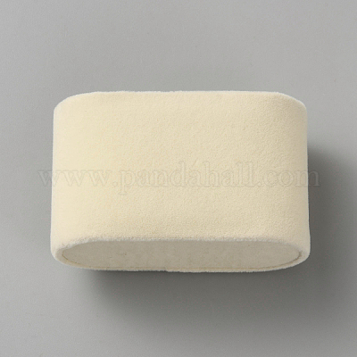 Дисплей ювелирных изделий подушки бархатного браслета BDIS-WH0010-14-1