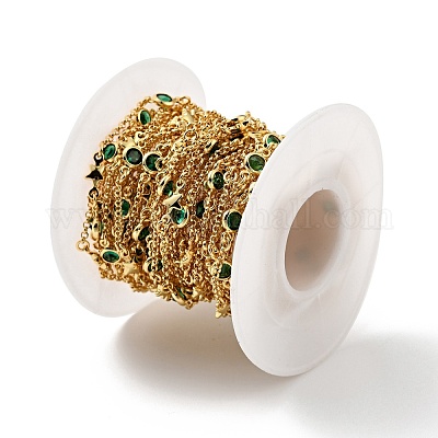 Латунные звездообразные и плоские круглозвенные цепи CHC-C015-02G-1