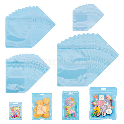 40 шт. 4-х видов прямоугольных пластиковых пакетов с застежкой-молнией «инь-ян» ABAG-TA0001-23A-1