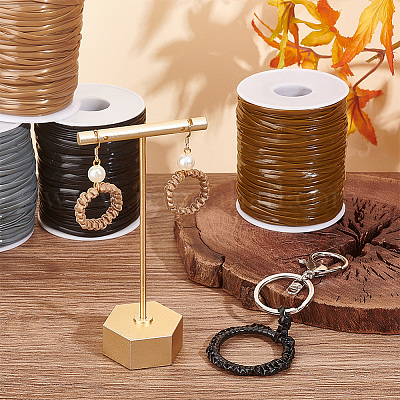 6 рулон 6 стилей 50м плоские ПВХ шнуры OCOR-PH0002-55-1