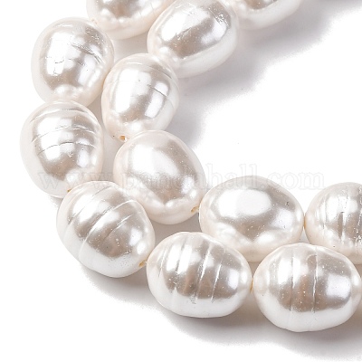 Гальванические оболочки жемчужные бусы пряди BSHE-H110-01-03-1