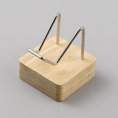 Квадратные деревянные стойки из минерального хрусталя ODIS-WH0025-125P-1