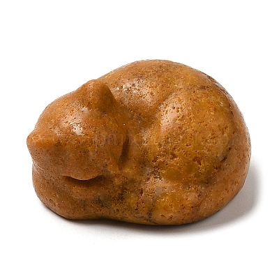 Натуральный топаз украшения дисплей нефрита DJEW-PW0009-009I-1