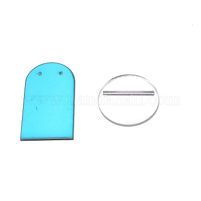 Акриловый дисплей серьги стойки EDIS-WH0016-07-1