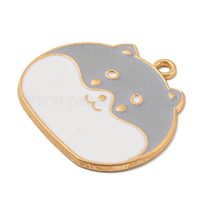 Подвески из эмали и сплава ENAM-K069-34D-01-1