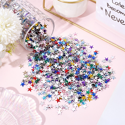 2000шт 10 цвета акриловые кабошоны OACR-SP0001-52-1