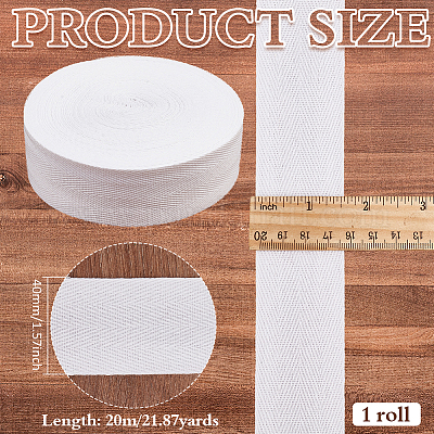 Хлопок лента&nbsp;OCOR-WH0085-52C-1