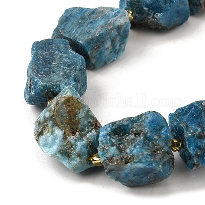 Необработанные грубые нити из натурального апатита G-Z087-B12-1