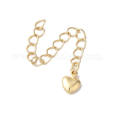 Латунные концы стойки с цепочкой и подвесками KK-F873-10LG-1