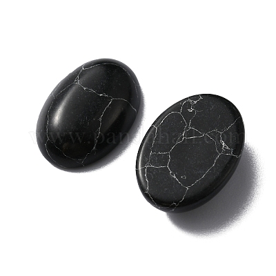 Синтетические бирюзовые кабошоны G-WH0018-041C-1