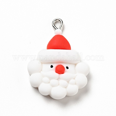 Рождественские подвески из непрозрачной смолы RESI-G043-A08-1