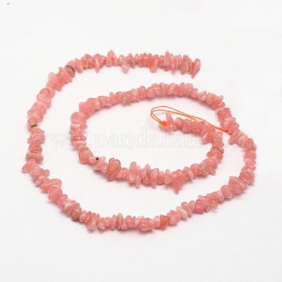 Чипсы натуральный Родохрозит бисер пряди G-N0164-22-1