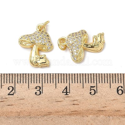 Латунные микро проложить кубического циркония подвески KK-H522-01B-G-1