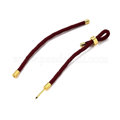 Плетеный браслет из нейлонового шнура MAK-A017-D03-16G-1