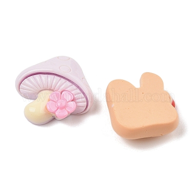 Непрозрачные кабошоны из смолы CRES-R456-07A-1