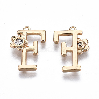 Латунные подвески KK-Q768-001G-F-1