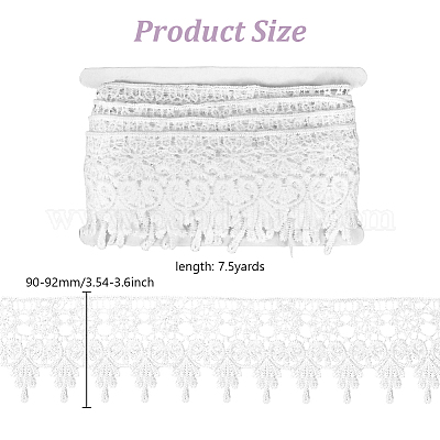 7.5 Yard Polyester-Spitzenband&nbsp;OCOR-HY0001-64-1