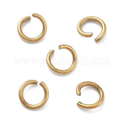 Ионное покрытие (ip) 304 нержавеющая сталь открытые соединительные кольца STAS-M081-01G-06-1