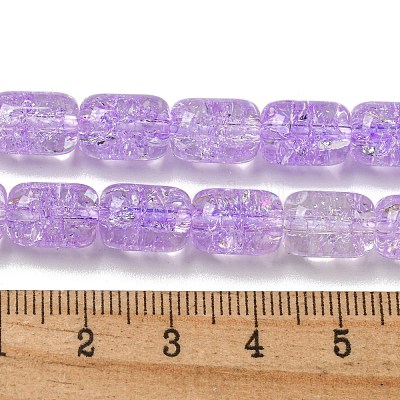 Прозрачные треск стекла бисер нитей GLAA-NH0001-04F-1