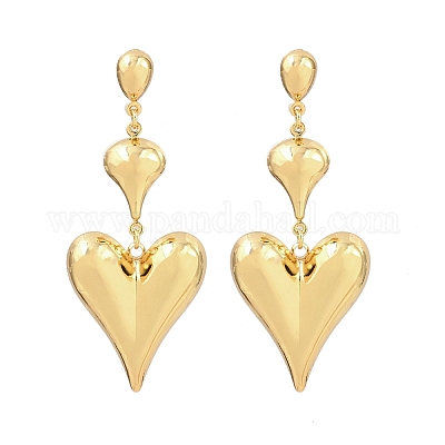 Серьги-гвоздики из нержавеющей стали 304 EJEW-P325-04D-G-1