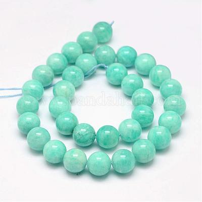 Естественно амазонит шарик нити G-P204-02-12mm-1