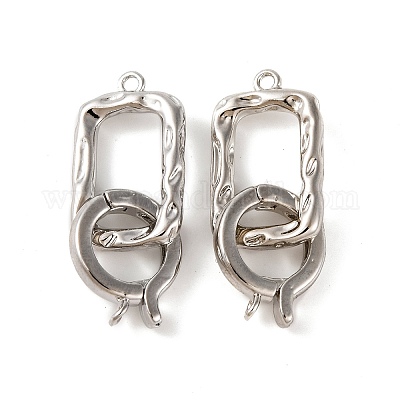 Латунь раз по сравнению с застежками KK-U016-09P-1