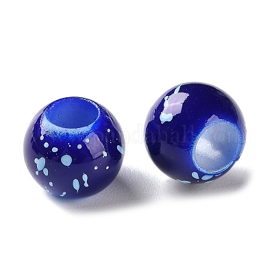 Европейские бусины из АБС-пластика&nbsp;KY-G033-01B-06-1