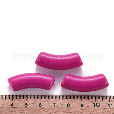 Непрозрачные акриловые бусины MACR-S372-001B-S006-1