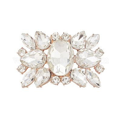 Съемные зажимы для обуви из легированного стекла FIND-WH0423-73RG-01-1