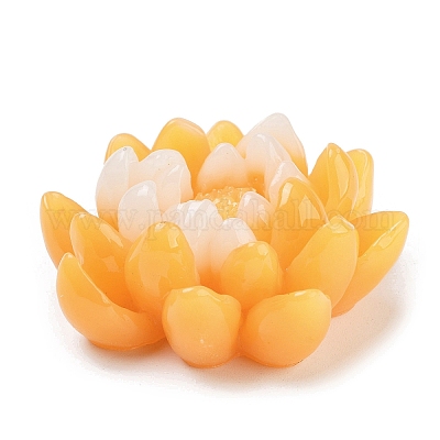 Двухцветная непрозрачная смола декодирует кабошоны RESI-K042-01G-1