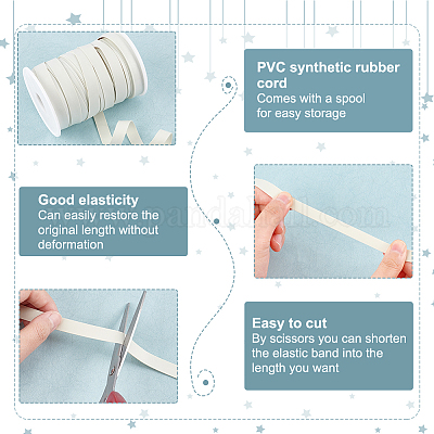 ПВХ синтетический резиновый шнур RCOR-WH0006-01-B-1