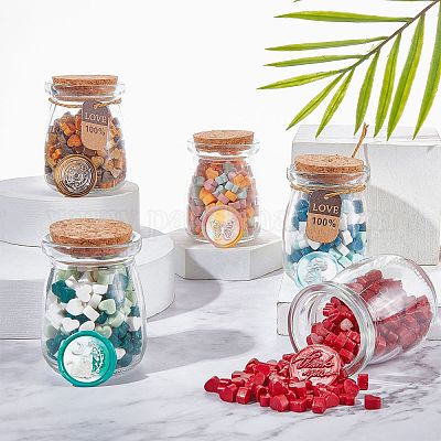 Наборы частиц сургуча для печати в стиле ретро DIY-CP0003-60O-1