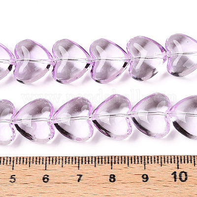 Прозрачные стеклянные бусины нити GLAA-T023-13G-1