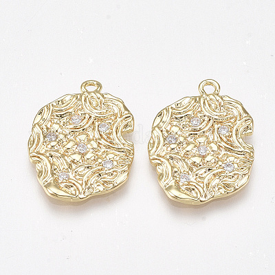 Латунные подвески&nbsp;KK-T038-512G-1