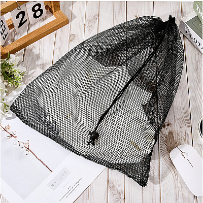 Подарочные пакеты из полиэстера с прямоугольной сеткой ABAG-WH20001-23A-1