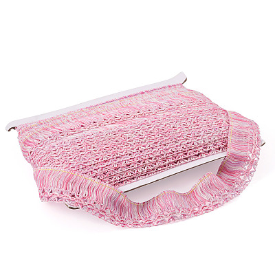 Лента с кисточками из полиэфирной пряжи MP-TAC0001-11A-1