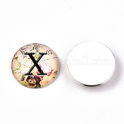 Кабошоны из стекла GGLA-N043-004-1