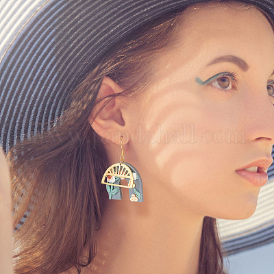 16шт 2 латунные подвески&nbsp;KK-BC0011-68-1