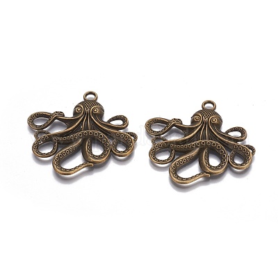 Тибетский сплав стиля большие кулоны TIBEP-A15669-AB-NR-1