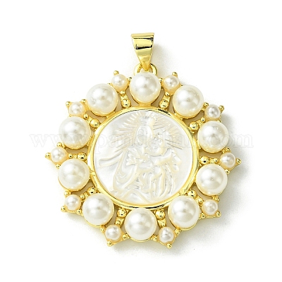 Кулоны из экологически чистой латуни KK-A204-02B-01G-1