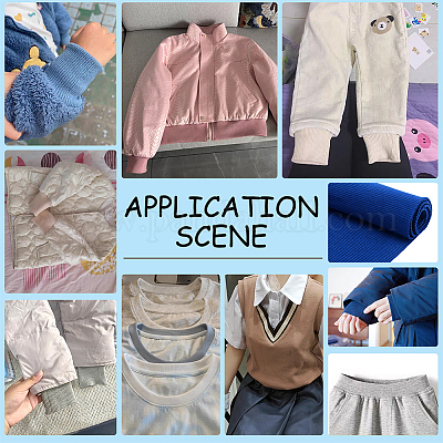 Хлопчатобумажная ткань в рубчик&nbsp;AJEW-WH0816-226D-1