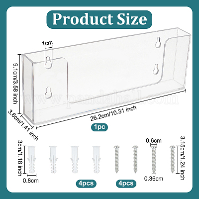 Акриловые настенные выставочные витрины ODIS-WH0043-95-1