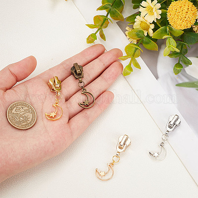 Ползунки на молнии из сплава&nbsp;PALLOY-PH01591-03-1