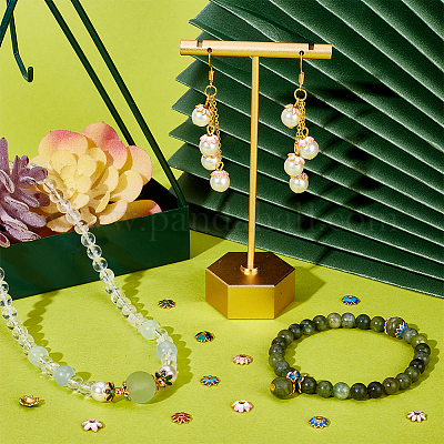 96 шт. 16 стиля многолепестковых колпачков из сплава с эмалью FIND-PH0017-97-1