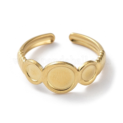 Компоненты открытого кольца манжеты из нержавеющей стали 304 STAS-F301-12G-1