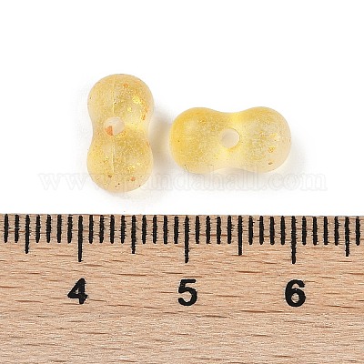 Прозрачные акриловые бусины градиентного цвета OACR-M023-02E-1