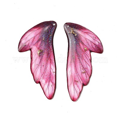 2 шт. подвески из прозрачной эпоксидной смолы RESI-A044-05B-1