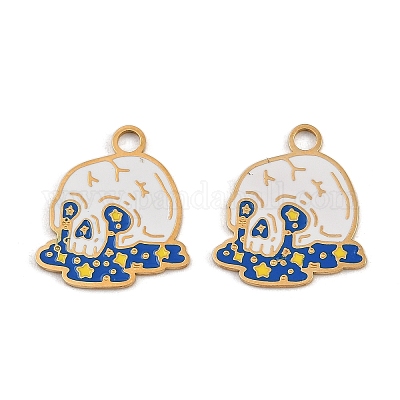 Подвески из нержавеющей стали 304 на Хэллоуин STAS-A120-27B-G-1