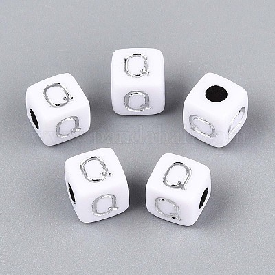 Непрозрачные акриловые бусины SACR-T035-03Q-1