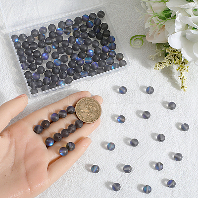 Стеклянные бусины G-SP0001-03B-03-1